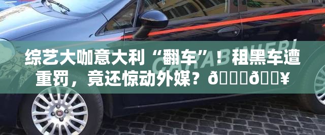 综艺大咖意大利“翻车”！租黑车遭重罚，竟还惊动外媒？🚗💥