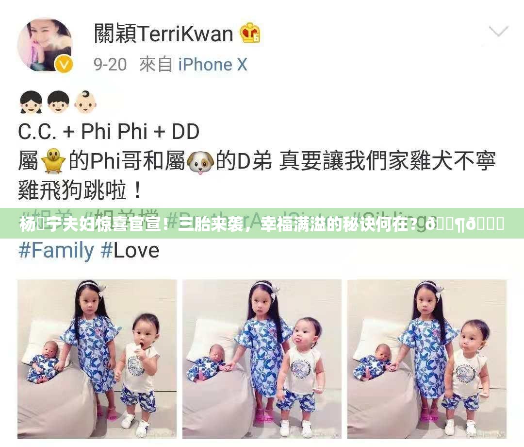 杨祐宁夫妇惊喜官宣！三胎来袭，幸福满溢的秘诀何在？👶💖